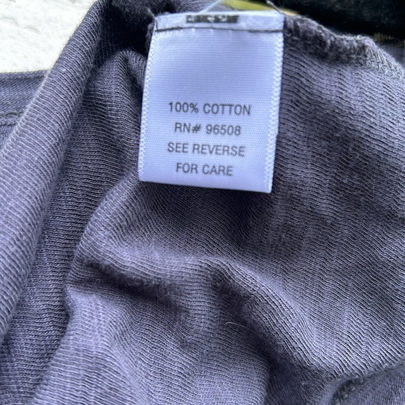 Sugar Tart Tie Dye V Neck Tee Shirt - Picture 8 of 8